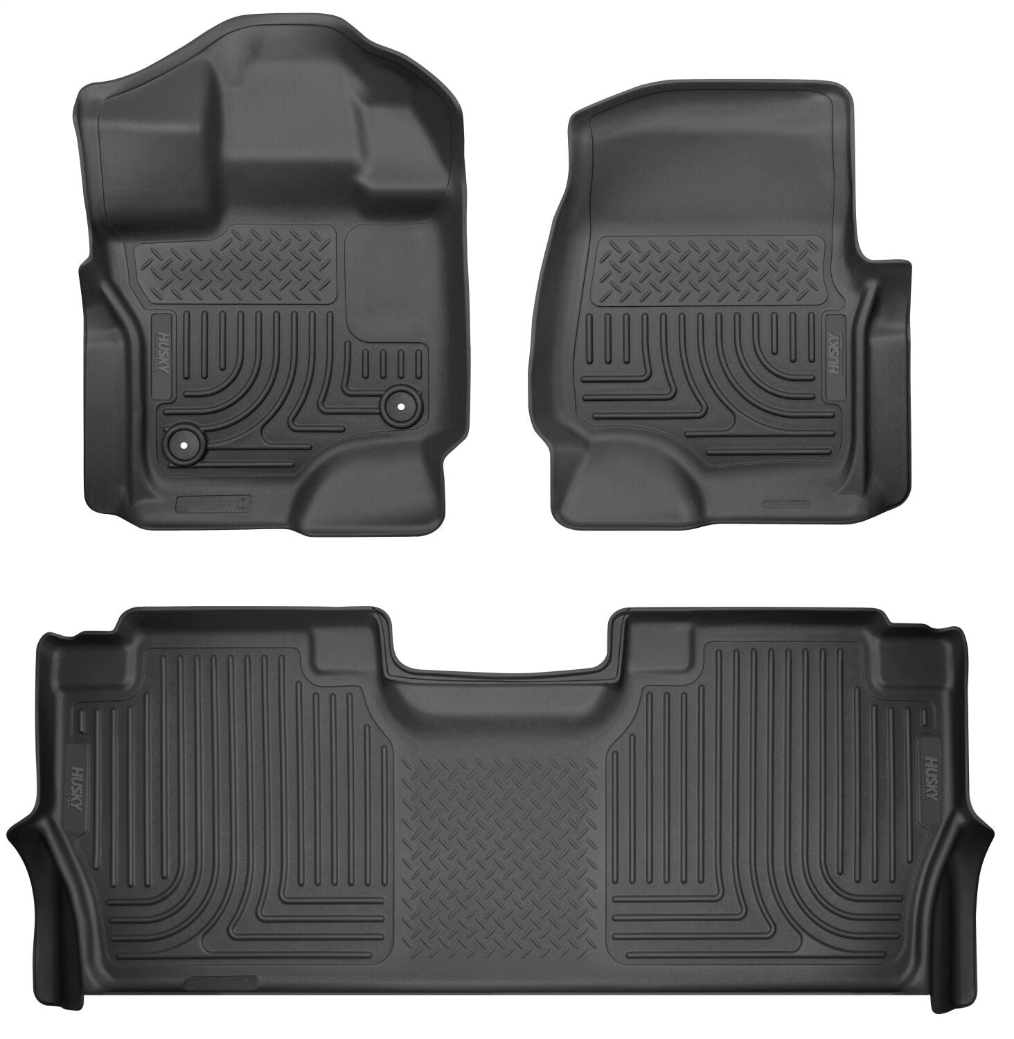 Husky Liners 53468 X-act Contour Floor Liner Fits 21-25 F-150 F-150 Lightning