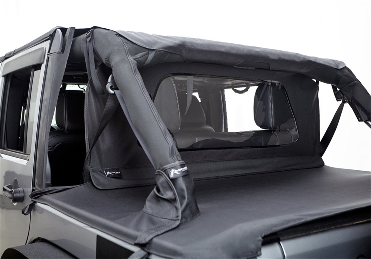 Rampage 990035 Windbreaker Fits 07-18 Wrangler (JK)