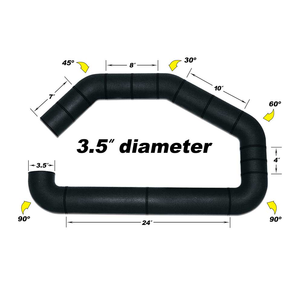 AIRAID Engine Cold Air Intake Tube  100-350