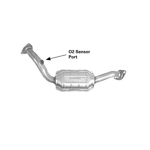 AP Exhaust Catalytic Converter,Catalytic Converter-Direct Fit  642736