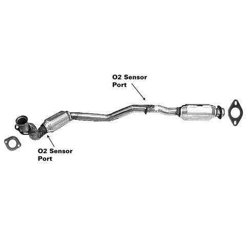 AP Exhaust Catalytic Converter,Catalytic Converter-Direct Fit  642925