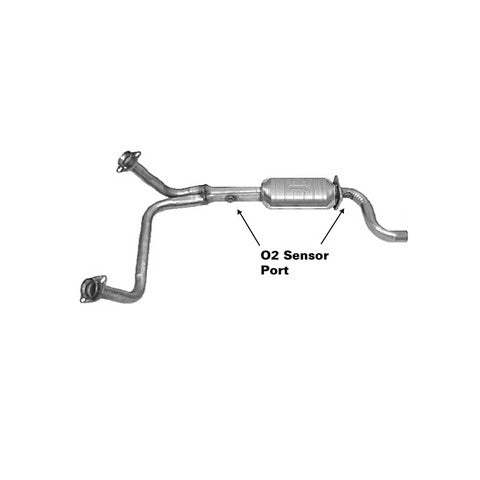 AP Exhaust Catalytic Converter,Catalytic Converter-Direct Fit  642933