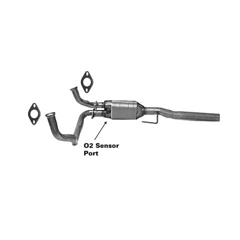 AP Exhaust Catalytic Converter,Catalytic Converter-Direct Fit  645926