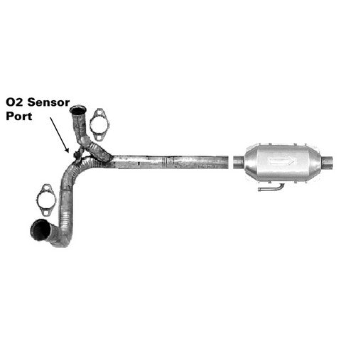 AP Exhaust Catalytic Converter,Catalytic Converter-Direct Fit  645933