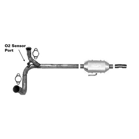 AP Exhaust Catalytic Converter,Catalytic Converter-Direct Fit  645962