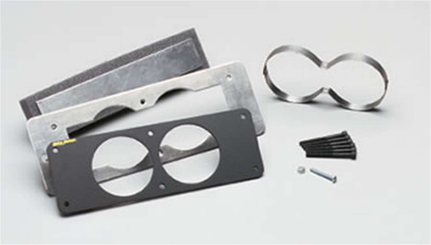 AutoMeter 50102 Mounting Solutions Dual Gauge Cage Fits 87-93 Mustang