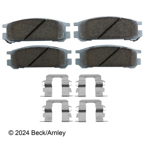 Beck/Arnley Disc Brake Pad Set  085-6378
