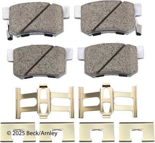 Beck/Arnley Disc Brake Pad Set  085-6498