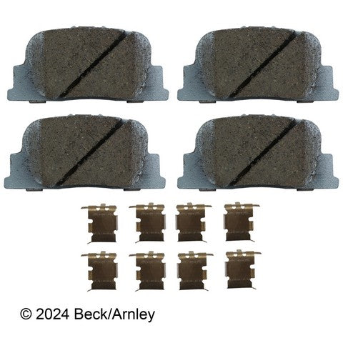 Beck/Arnley Disc Brake Pad Set  085-6670