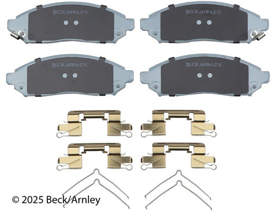 Beck/Arnley Disc Brake Pad Set  085-6726