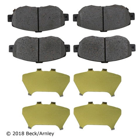 Beck/Arnley Disc Brake Pad Set  089-1506