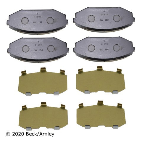 Beck/Arnley Disc Brake Pad Set  089-1605