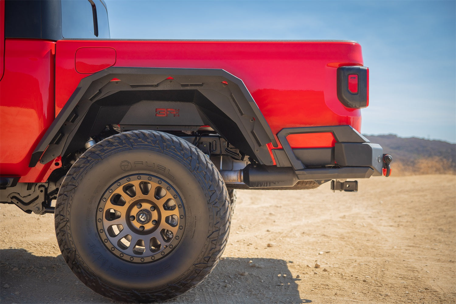 Body Armor JT-2965 Rear Bumper Fits 20-26 Gladiator Pickup Gladiator
