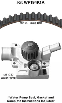 Dayco Engine Timing Belt Kit with Water Pump  WP194K1A