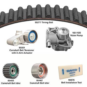 Dayco Engine Timing Belt Kit with Water Pump  WP277K3A