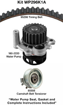 Dayco Engine Timing Belt Kit with Water Pump  WP296K1A