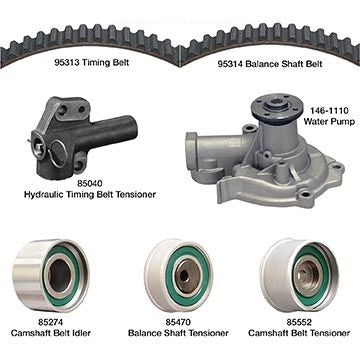 Dayco Engine Timing Belt Kit with Water Pump  WP313K1A