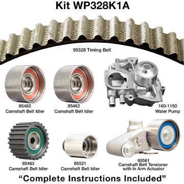 Dayco Engine Timing Belt Kit with Water Pump  WP328K1A