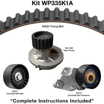 Dayco Engine Timing Belt Kit with Water Pump  WP335K1A