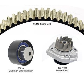 Dayco Engine Timing Belt Kit with Water Pump  WP345K1A