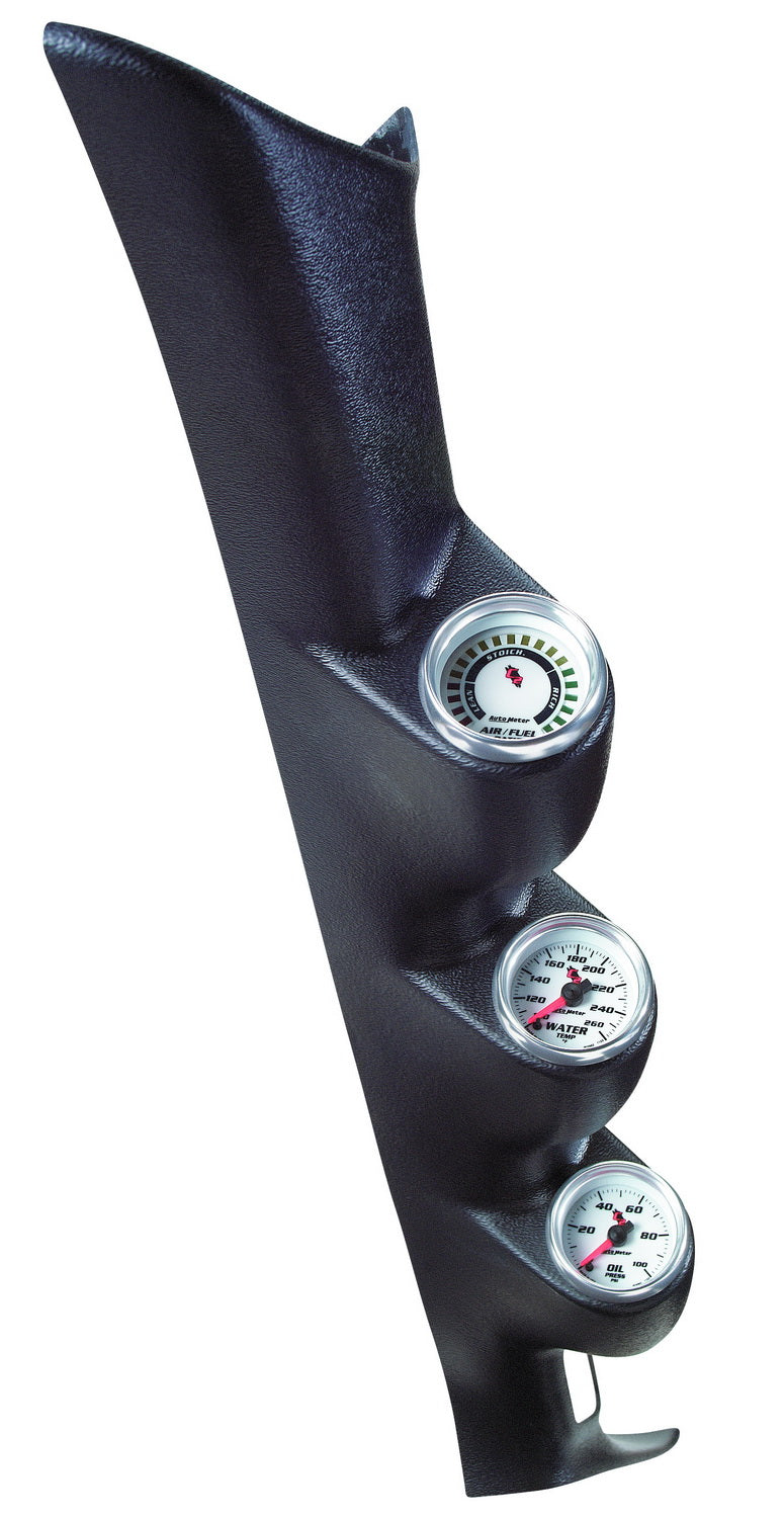 AutoMeter 17114 Mounting Solutions Triple Gauge A-Pillar Mount