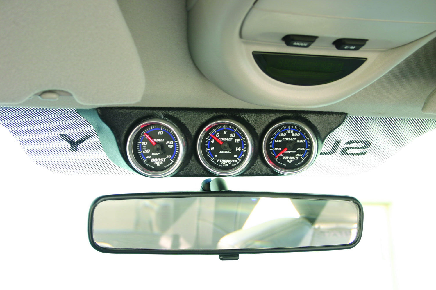 AutoMeter 18017 Mounting Solutions Triple Overhead Console Pod