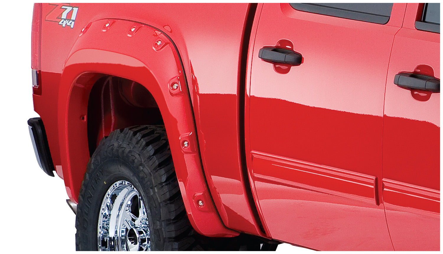 Bushwacker 40086-02 Boss Pocket Style Fender Flares Fits 07-13 Sierra 1500