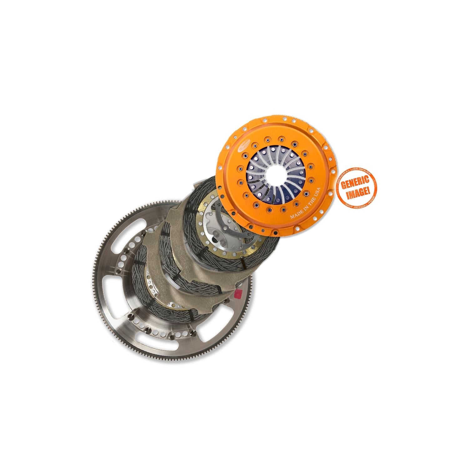 Centerforce 836264077 TRIAD DS Clutch and Flywheel Kit Fits Camaro Corvette