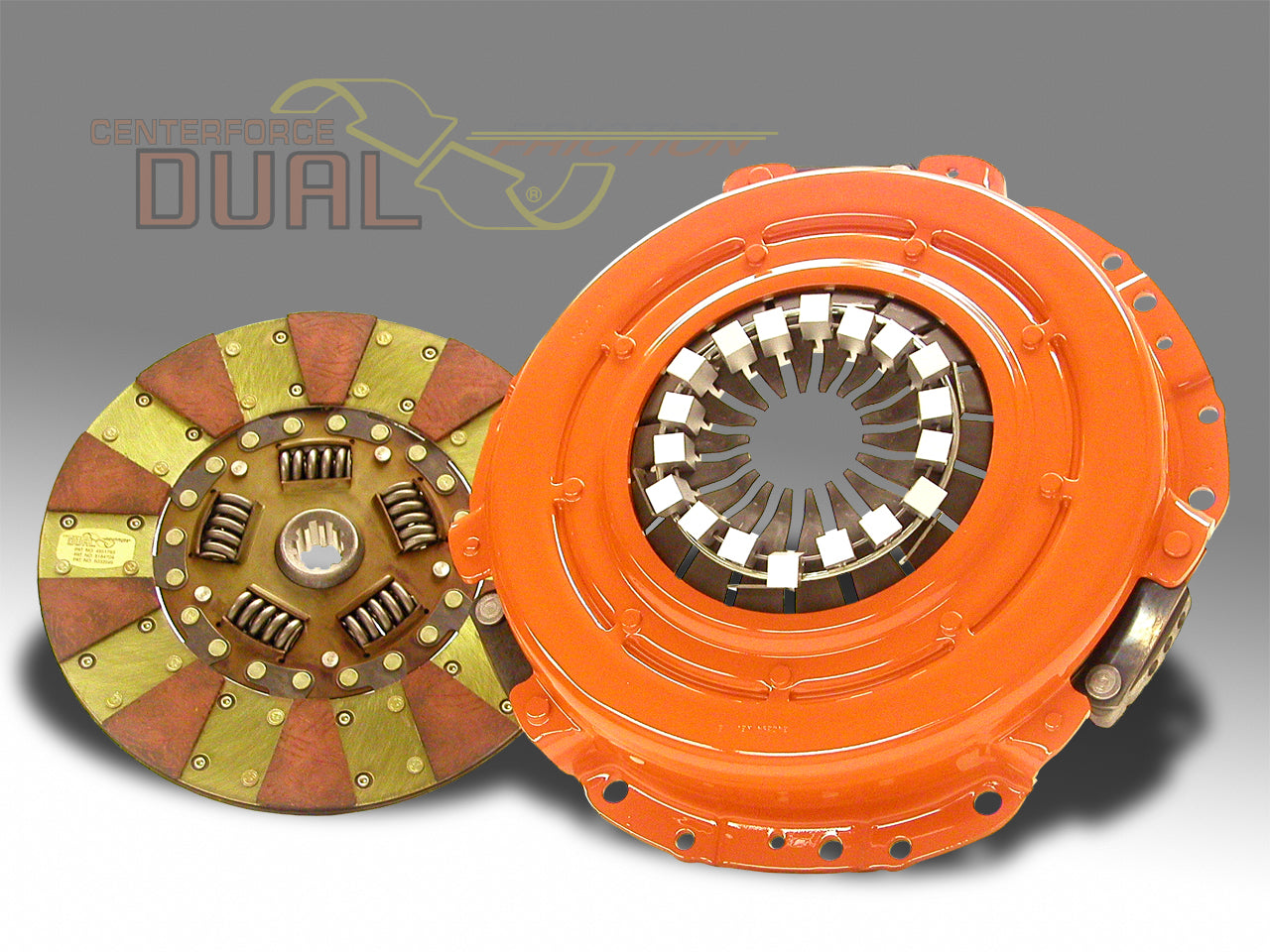Centerforce DF800075 Dual Friction Clutch Pressure Plate And Disc Set