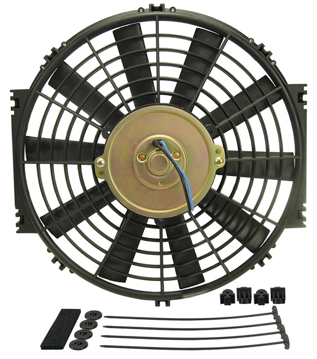 Derale 16912 Dyno-Cool Straight Blade Electric Fan