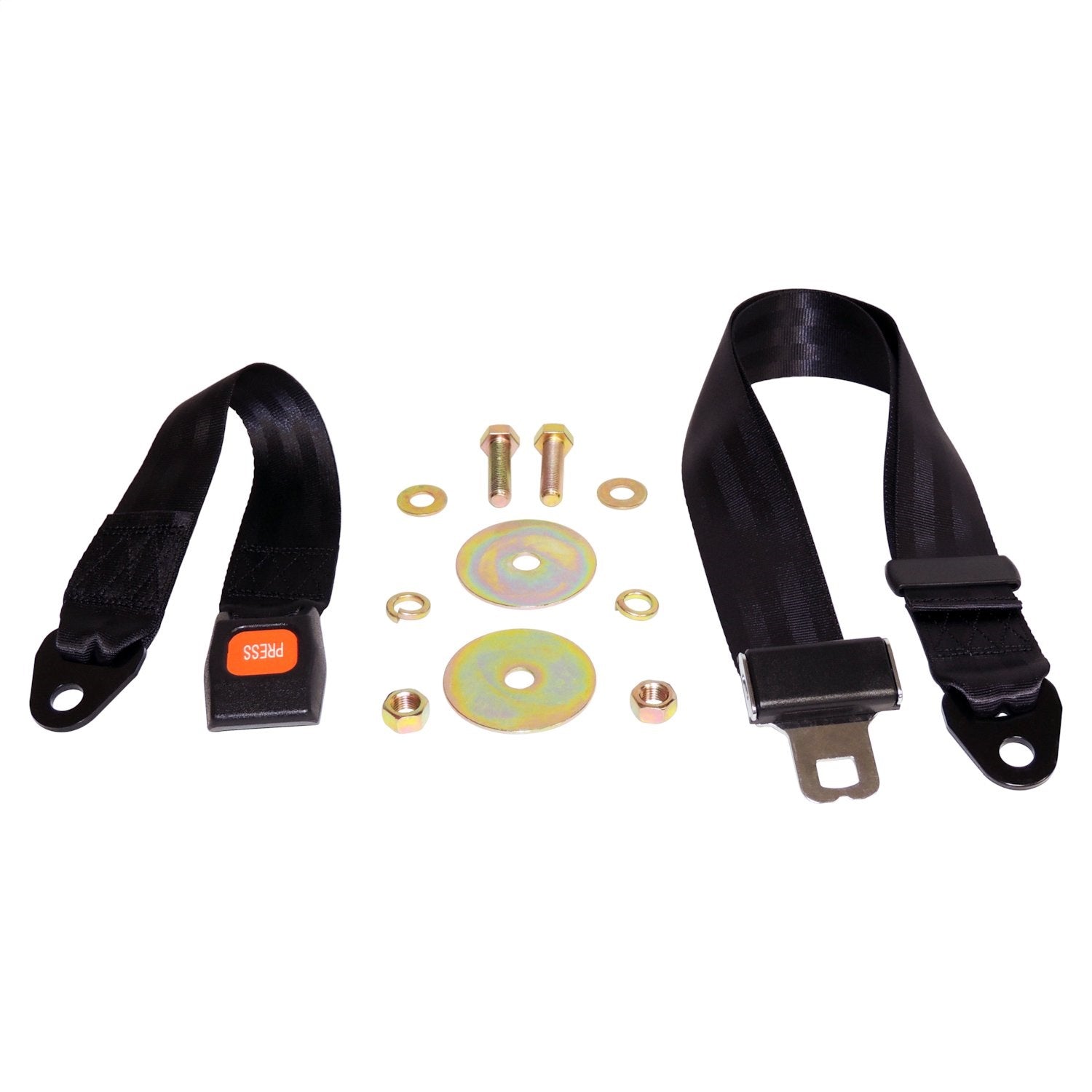 Crown Automotive BELT1B Seat Belt Fits 76-95 CJ5 CJ7 Scrambler Wrangler (YJ)