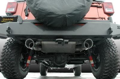 Gibson Performance 17303-B Black Elite Cat-Back Dual Split Exhaust System
