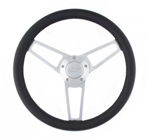 Grant 1901 Billet Series Leather Wheel and Installation Kit