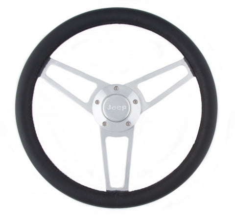 Grant 1904 Billet Series Leather Wheel and Installation Kit