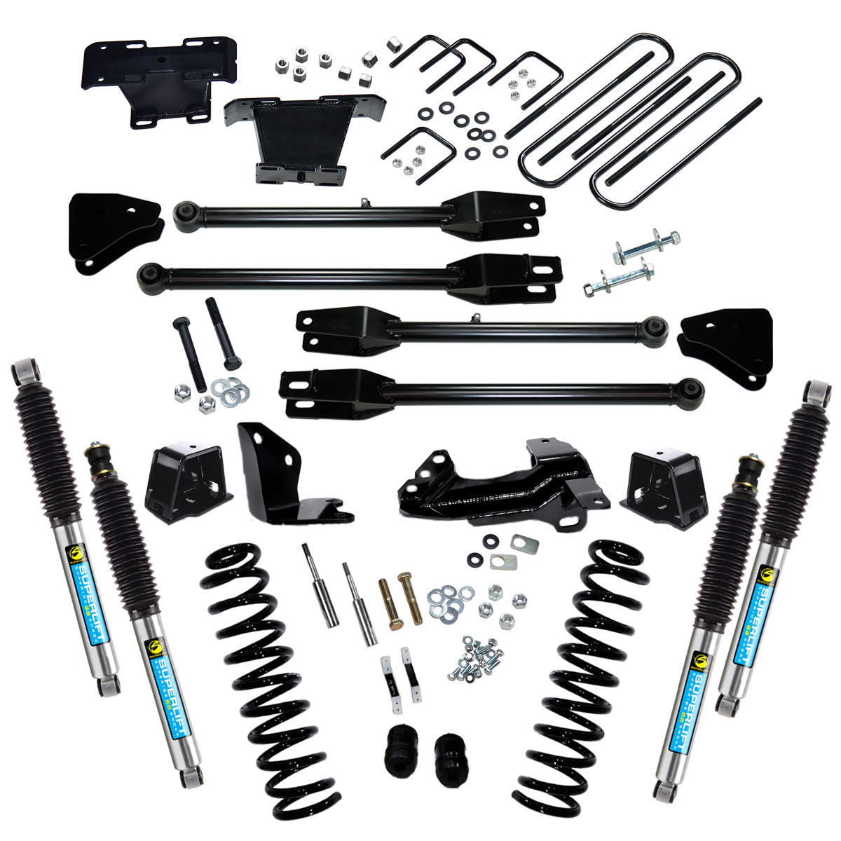 Superlift 95011 Chrome Shock Absorber