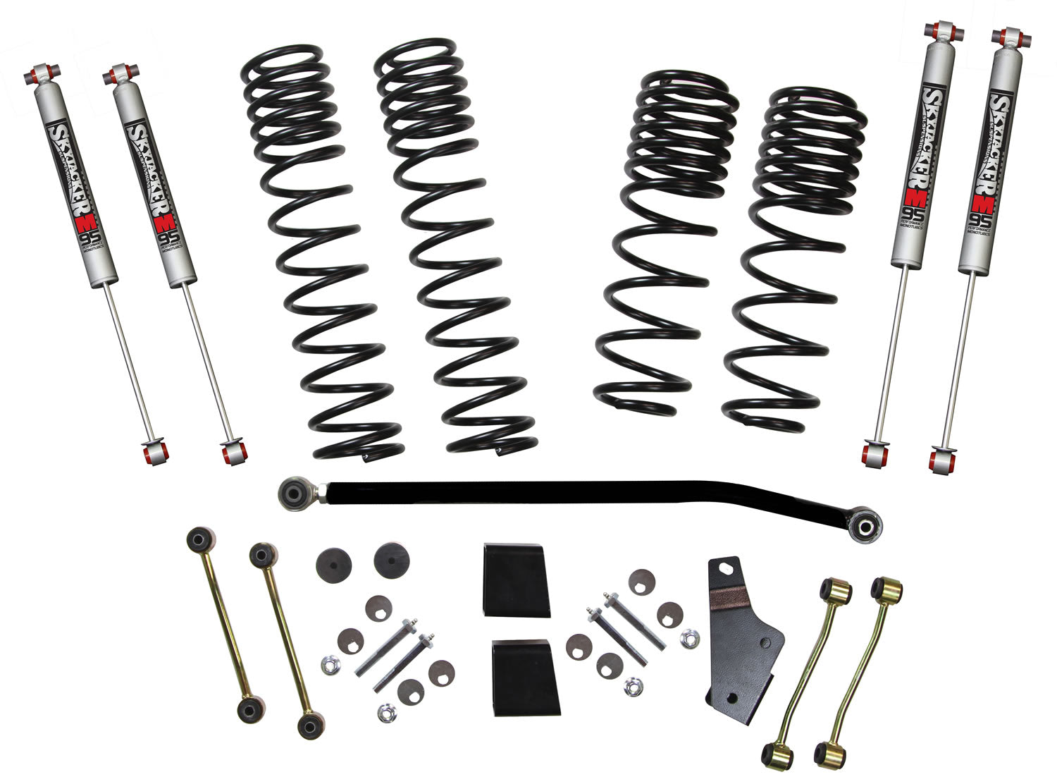 Skyjacker JL40RBPMLT Suspension Lift Kit w/Shock Fits 18-22 Wrangler (JL)