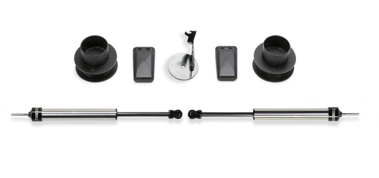 Fabtech FTS23229 Coil Spacer System Incl. 2.5 in. Coil Spacer w/DLSS Shocks Coil Spacer System