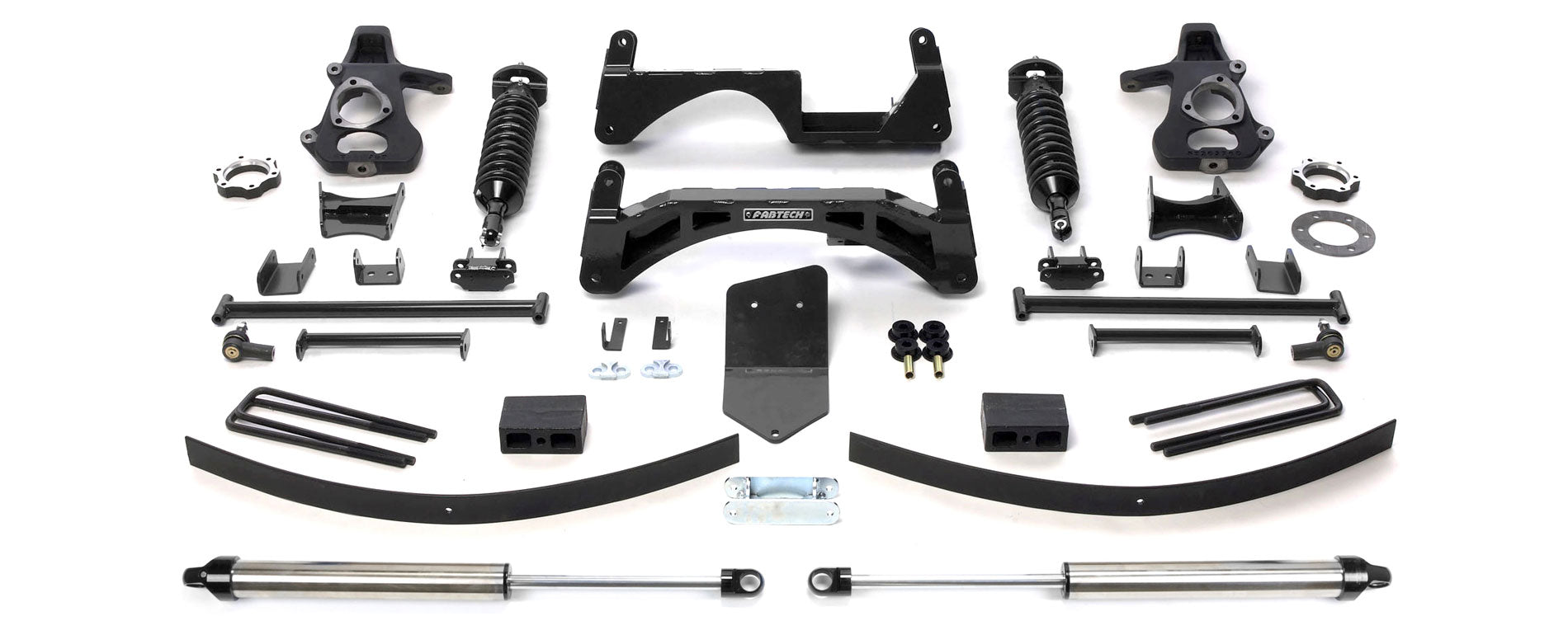 Fabtech K1025DL Performance Lift System w/Shocks Fits Sierra 1500 Silverado 1500