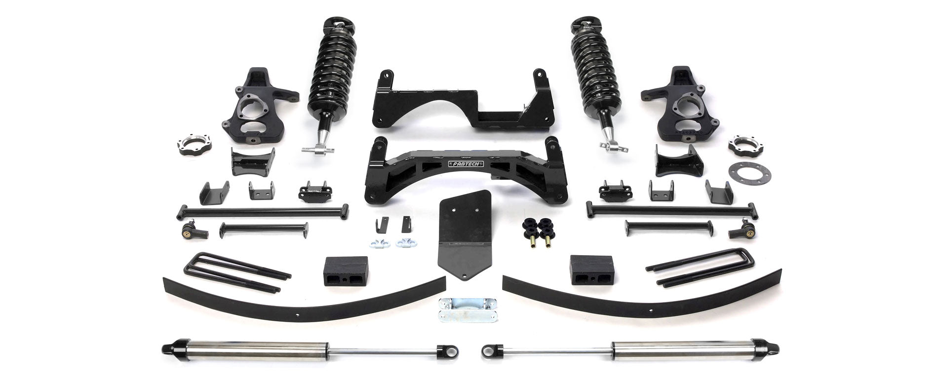 Fabtech K1026DL Performance Lift System w/Shocks Fits Sierra 1500 Silverado 1500