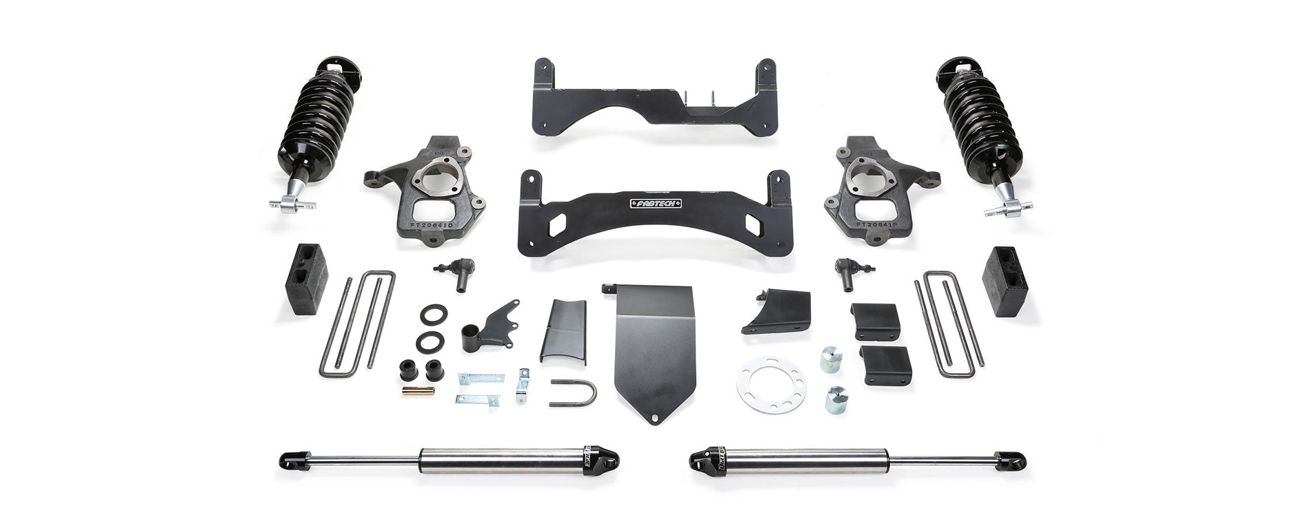 Fabtech K1085DL Performance Lift System w/Shocks Fits Sierra 1500 Silverado 1500