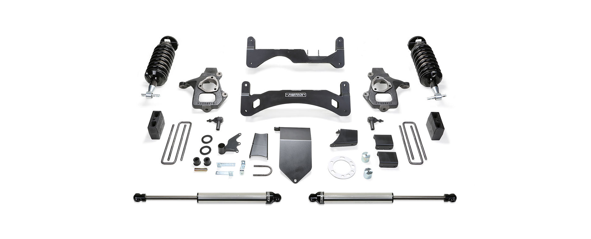 Fabtech K1086DL Performance Lift System w/Shocks Fits Sierra 1500 Silverado 1500