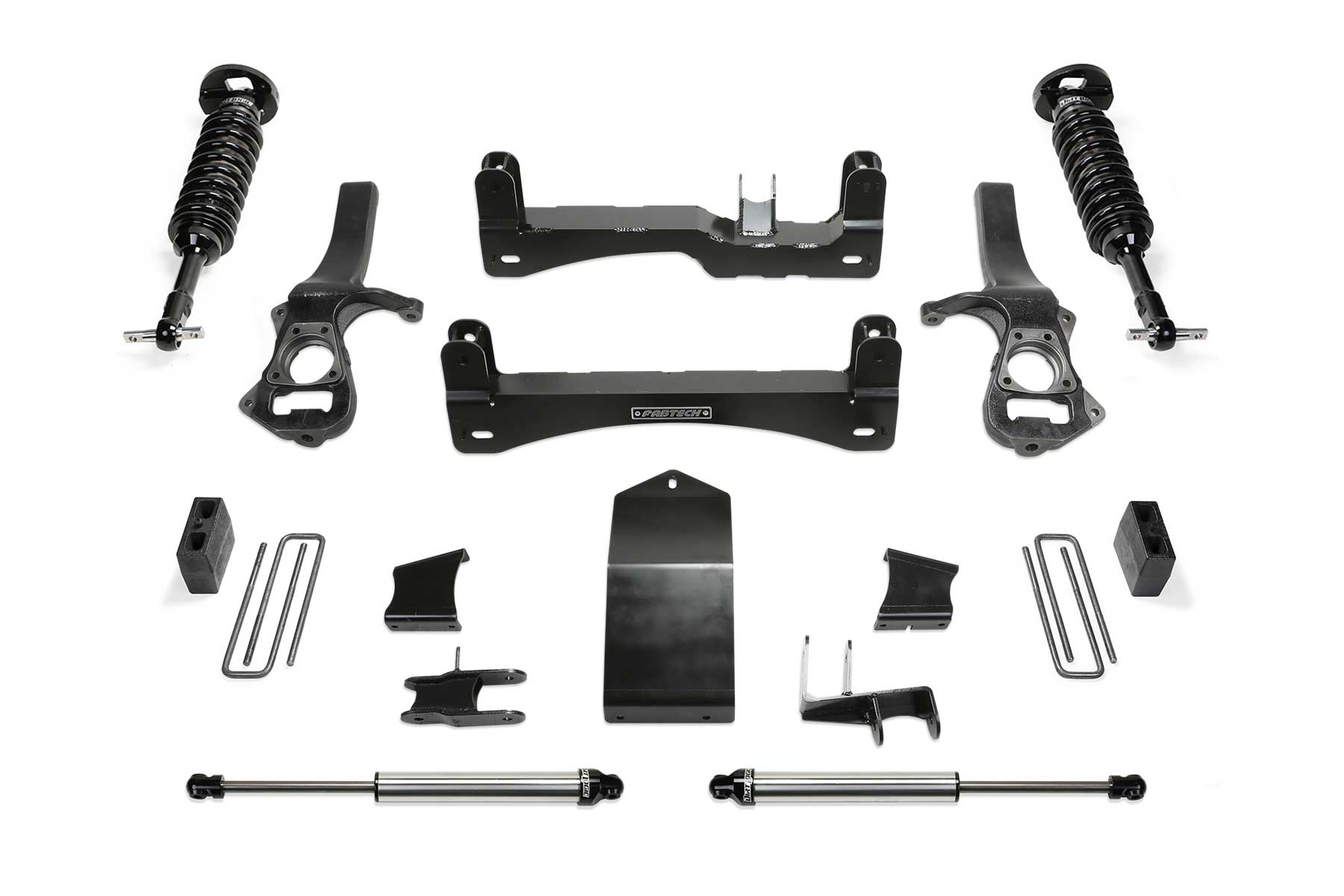 Fabtech K1133DL Performance Lift System w/Shocks Fits Sierra 1500 Silverado 1500