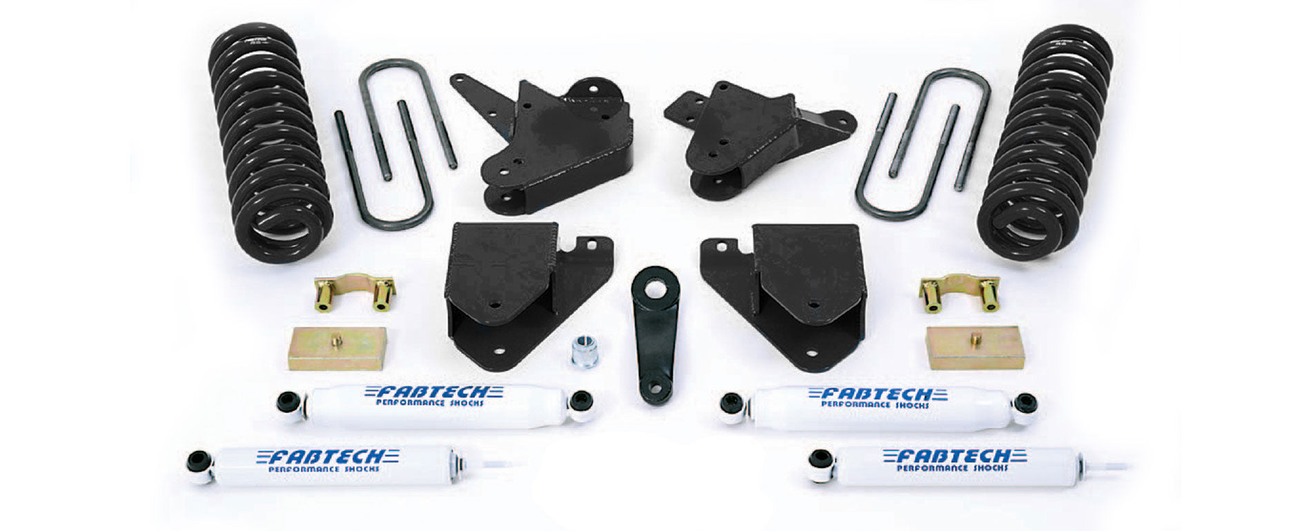Fabtech K2099 Basic Lift System w/Shocks Fits F-250 Super Duty F-350 Super Duty