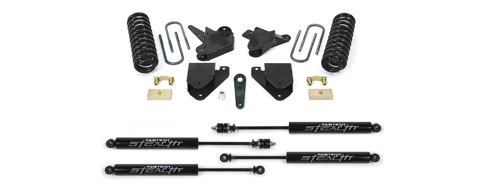 Fabtech K2100M Basic Lift System w/Shocks
