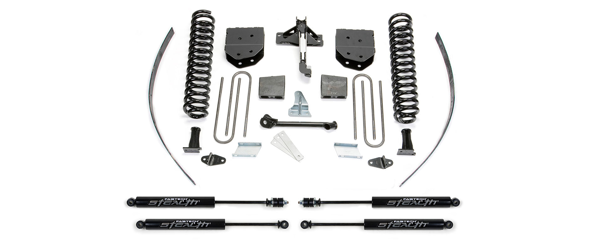 Fabtech K2121M Basic Lift System w/Shocks Fits F-250 Super Duty F-350 Super Duty