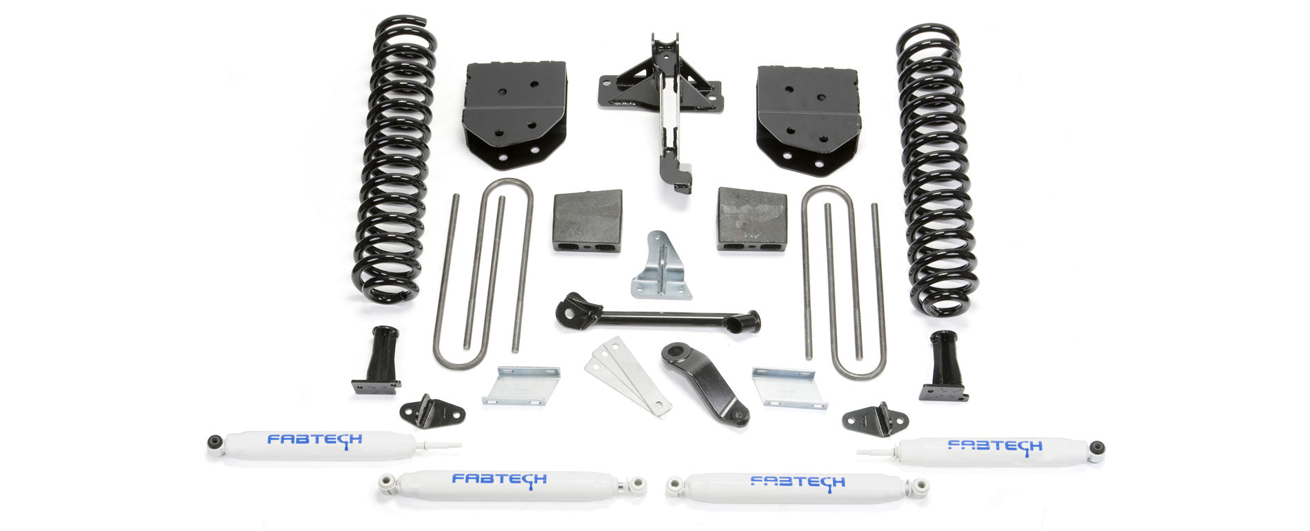 Fabtech K2130 Basic Lift System w/Shocks Fits 08-15 F-350 Super Duty