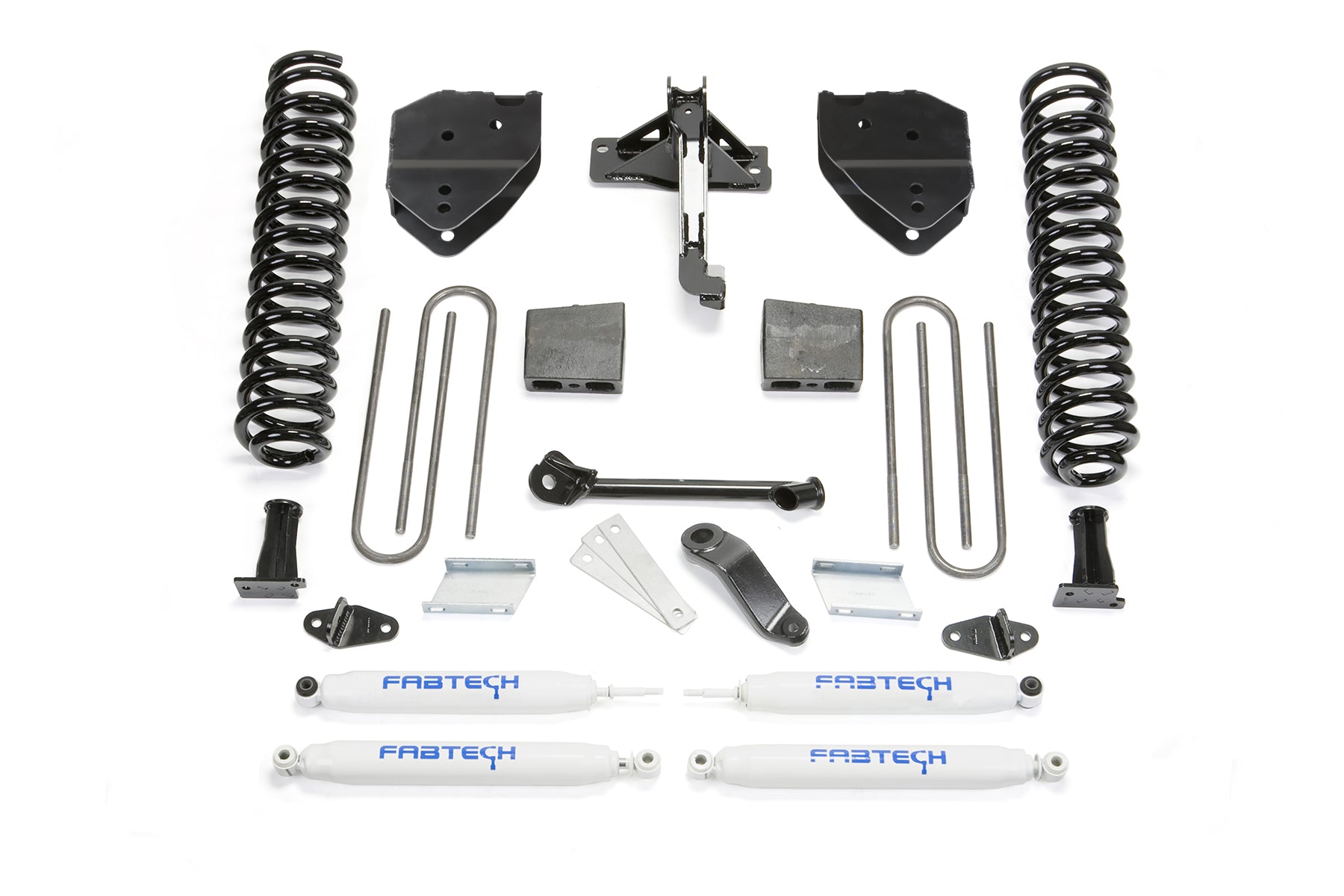 Fabtech K2214 Basic Lift System w/Shocks Fits F-250 Super Duty F-350 Super Duty