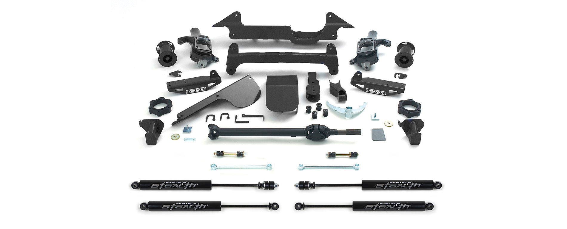 Fabtech K5001M Performance Lift System w/Shocks Fits 03-05 H2