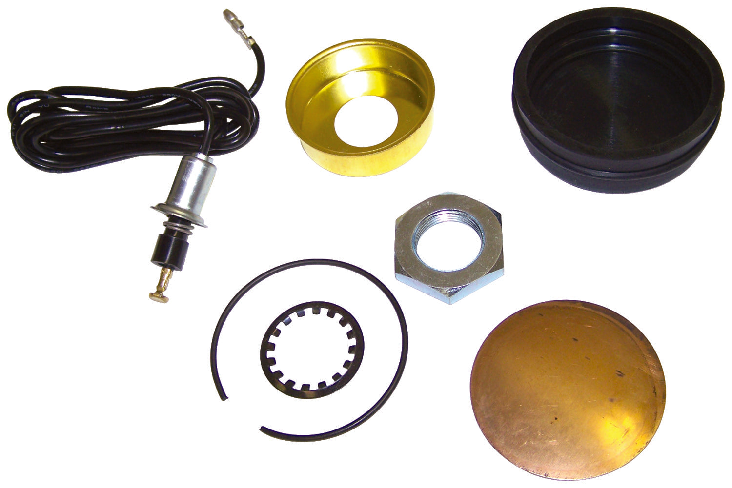 Crown Automotive 927416K Horn Button Kit Fits 64-75 CJ3 CJ5 CJ5A CJ6 CJ6A