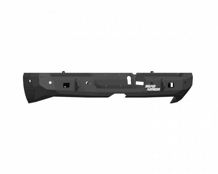 Road Armor 4192R0B Stealth Non-Winch Rear Bumper Fits 19-26 2500 3500 4500